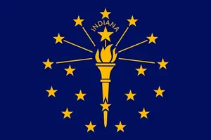 Indiana State Flag