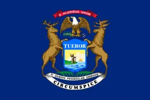 Michigan State Flag